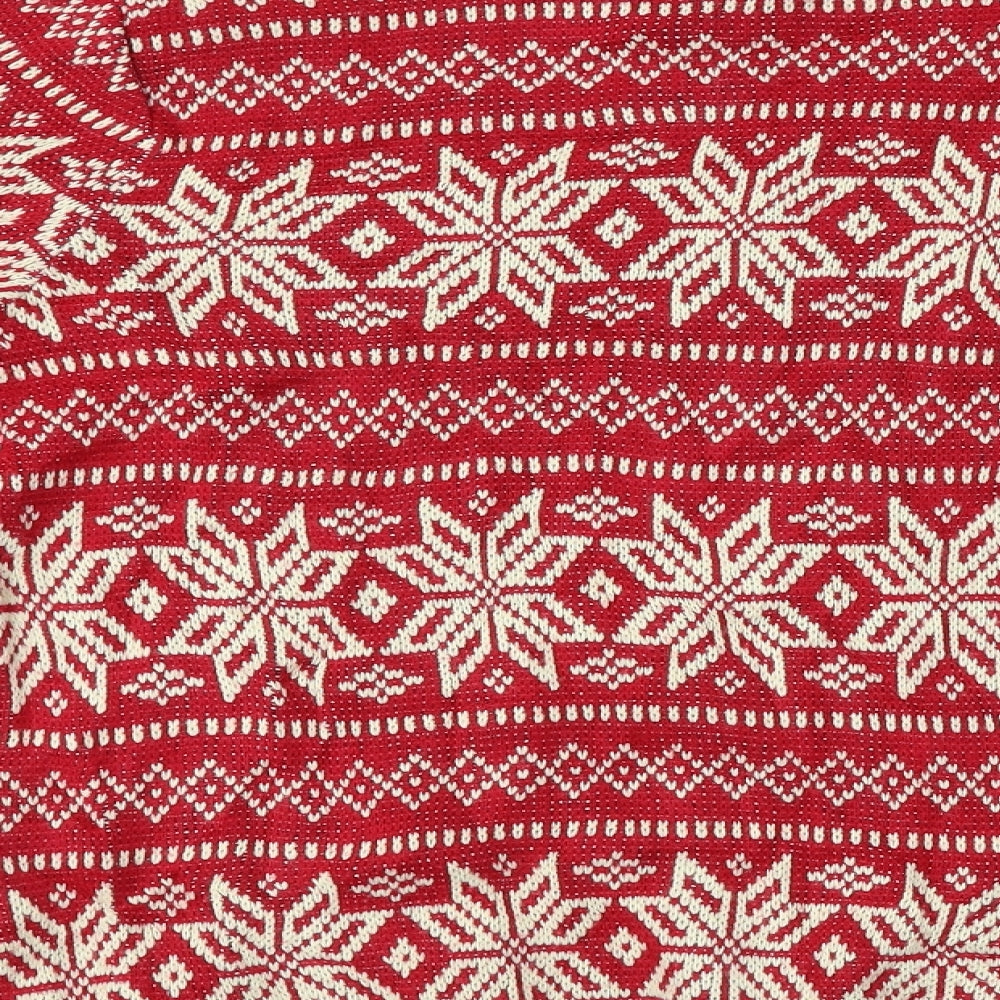 Oslo Womens Red Pullover Jumper Size L