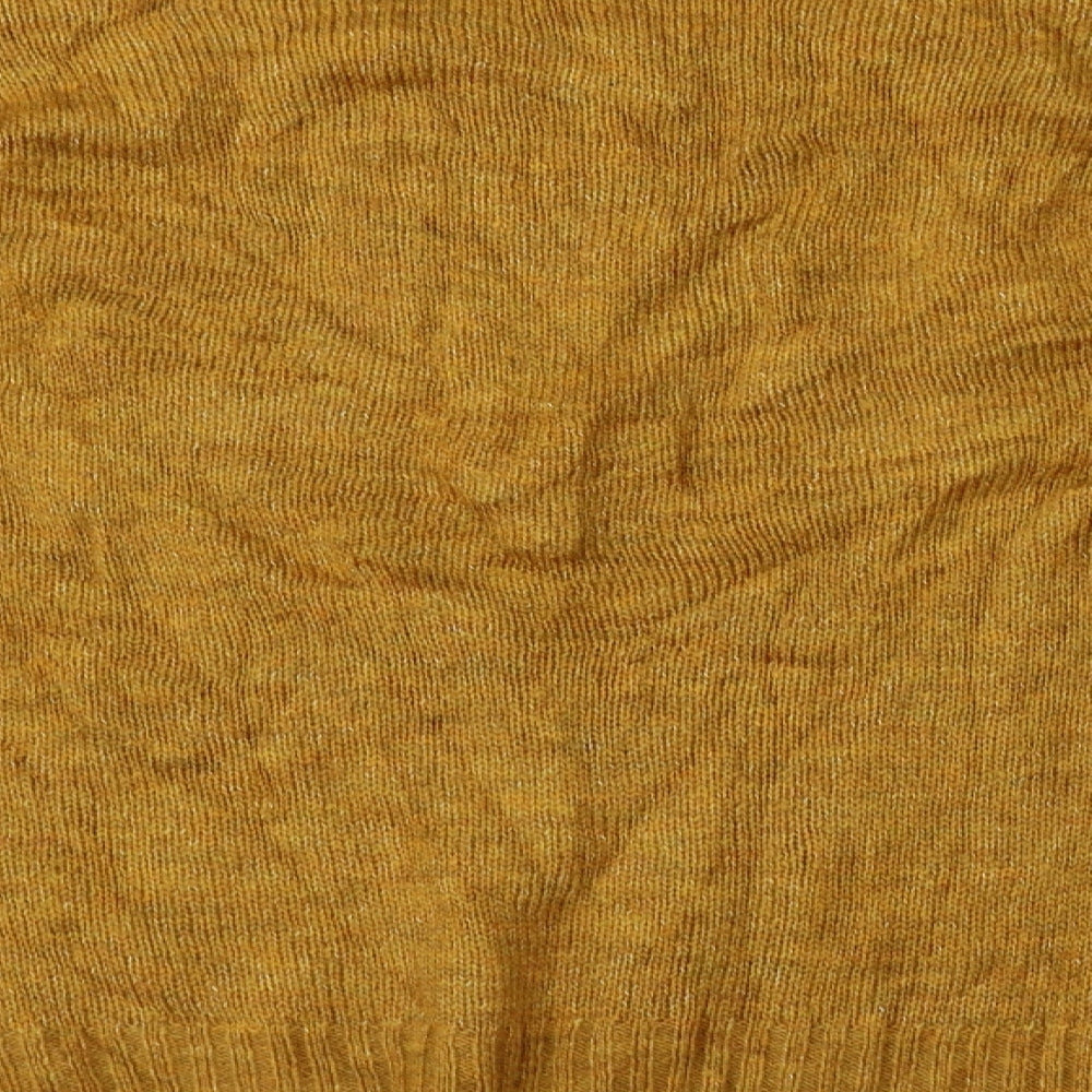 New Look Womens Yellow Pullover Jumper Size L