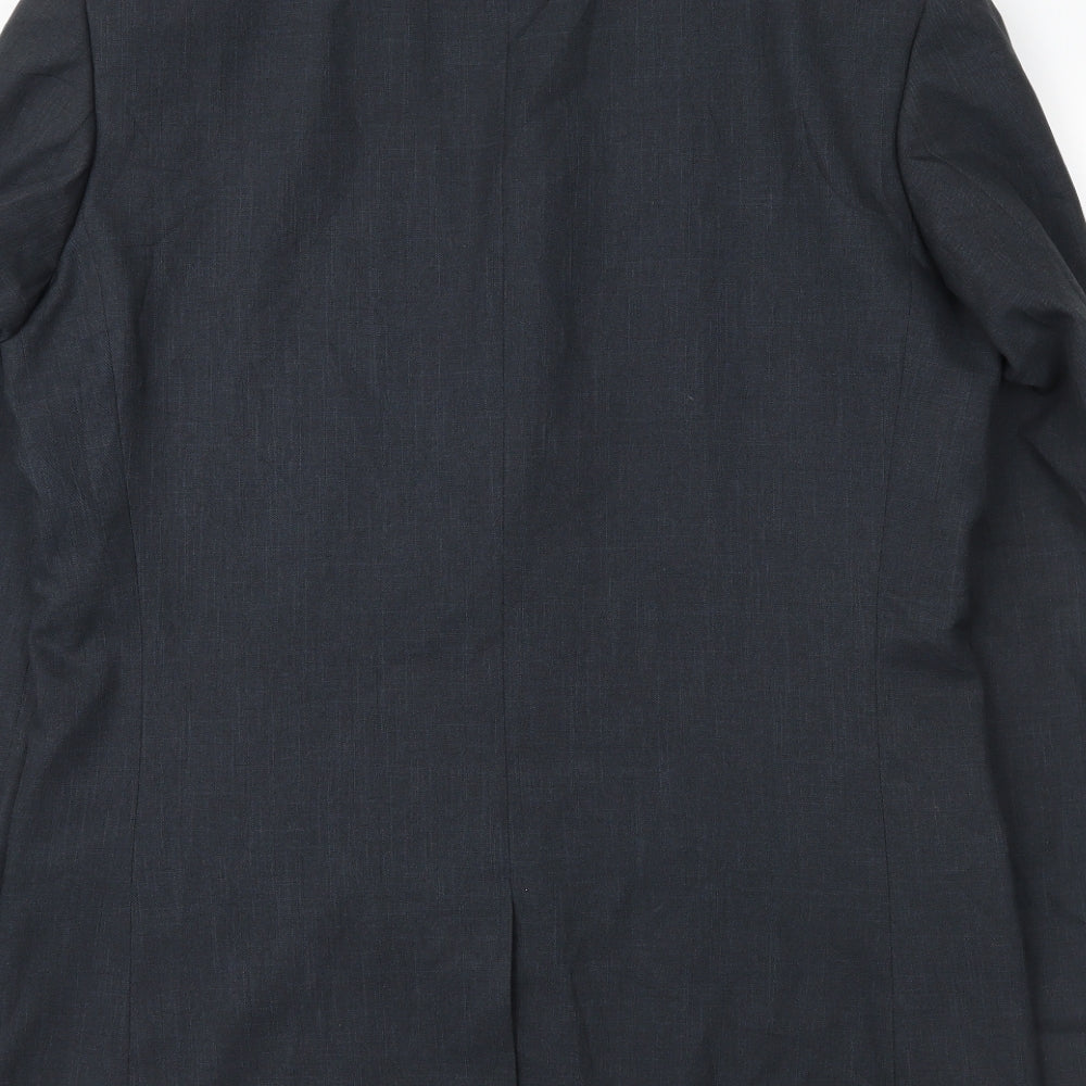 Taylor & Wright Mens Blue Rayon Jacket Suit Jacket Size 40