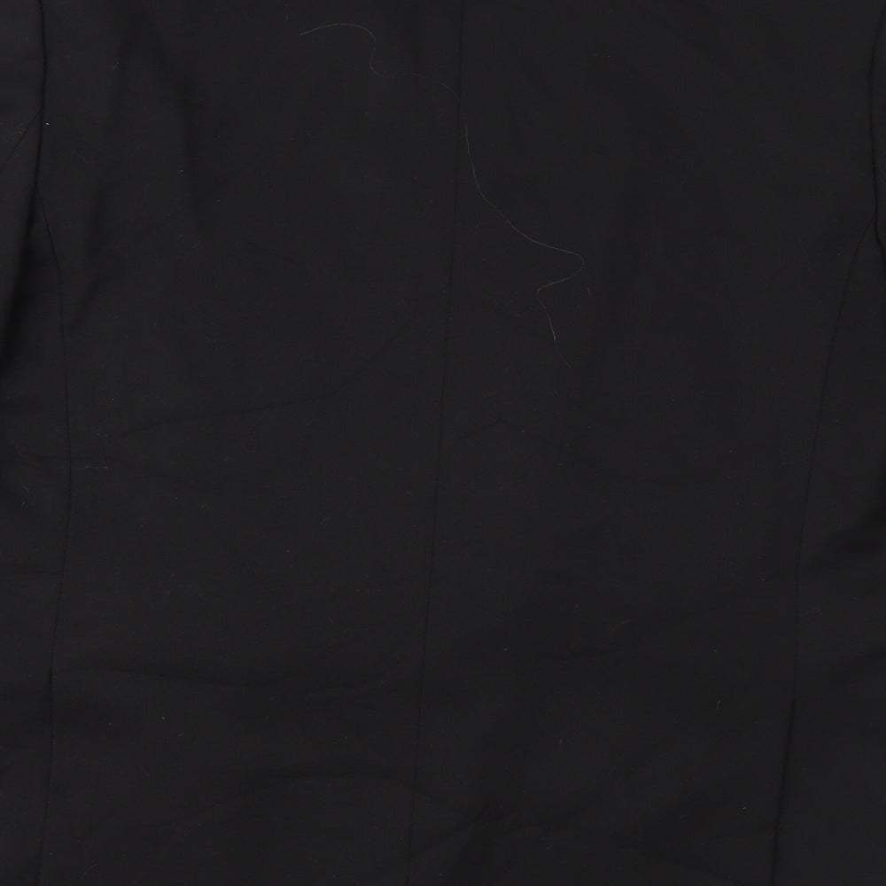 Road Mens Black Jacket Suit Jacket Size L