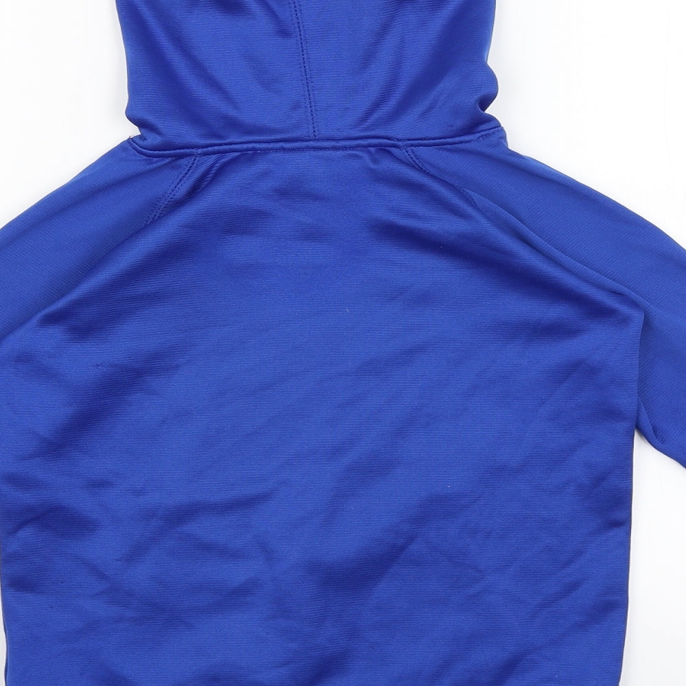 Crane Boys Blue Pullover Hoodie Size 7-8 Years