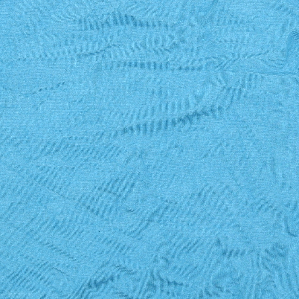 M&Co Womens Blue Wrap Jumper Size 12