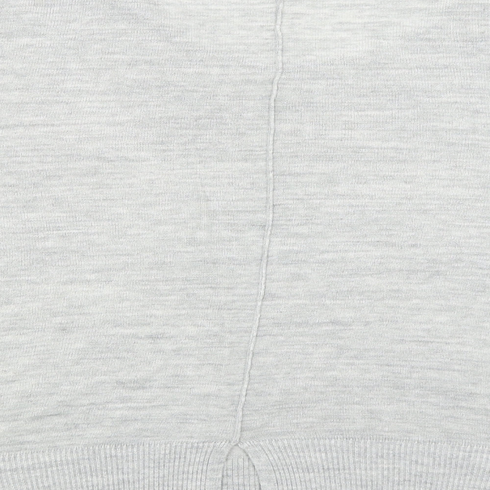 Per Una Womens Grey Basic T-Shirt Size 14
