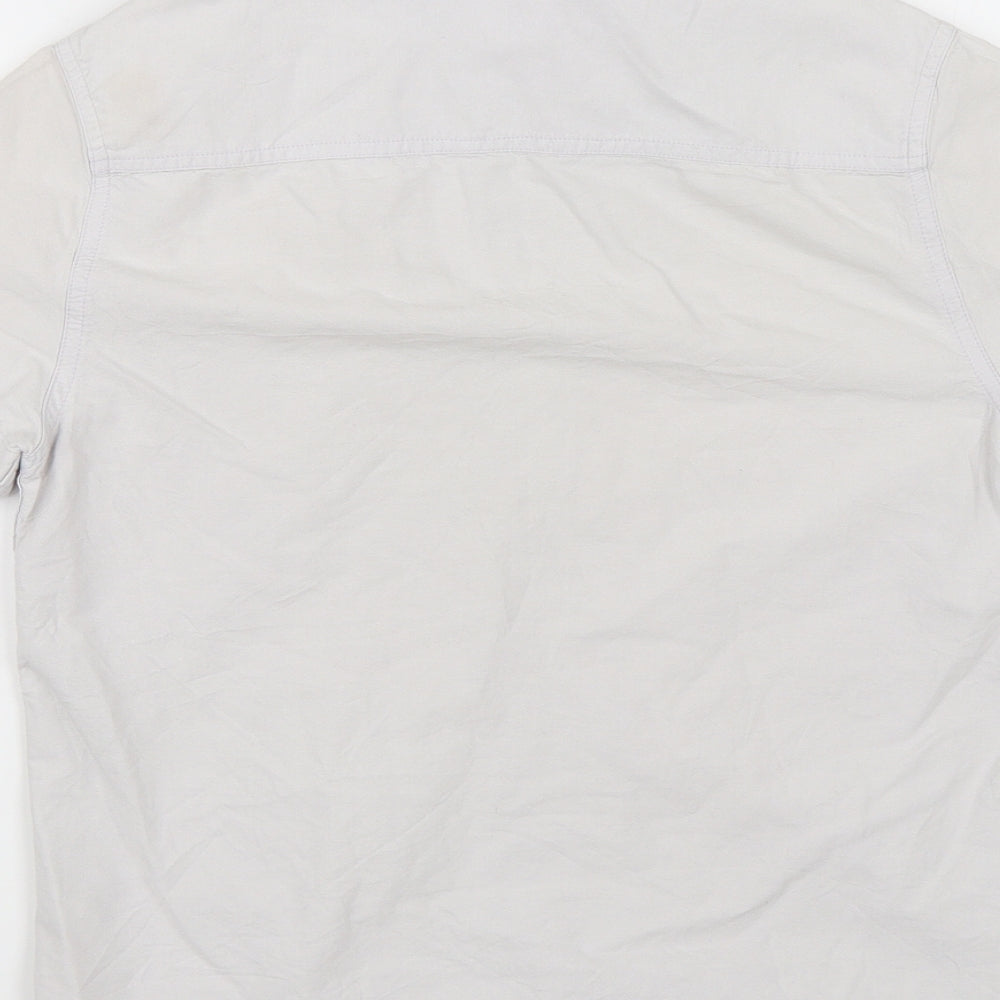 Topman Mens White Button-Up Size XS