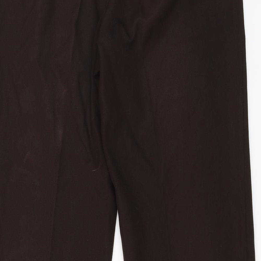 Atmosphere Womens Brown Dress Pants Trousers Size 14 L30 in