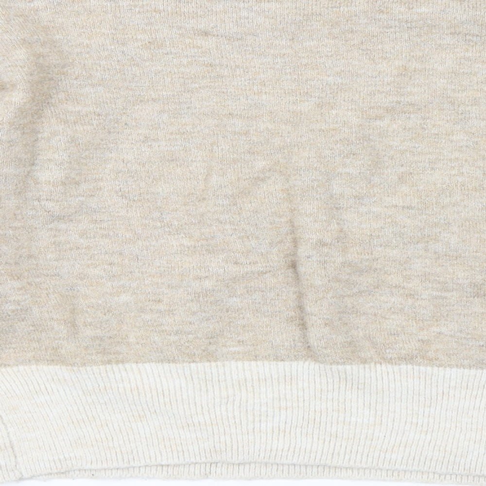 H&M Womens Brown Pullover Jumper Size XS