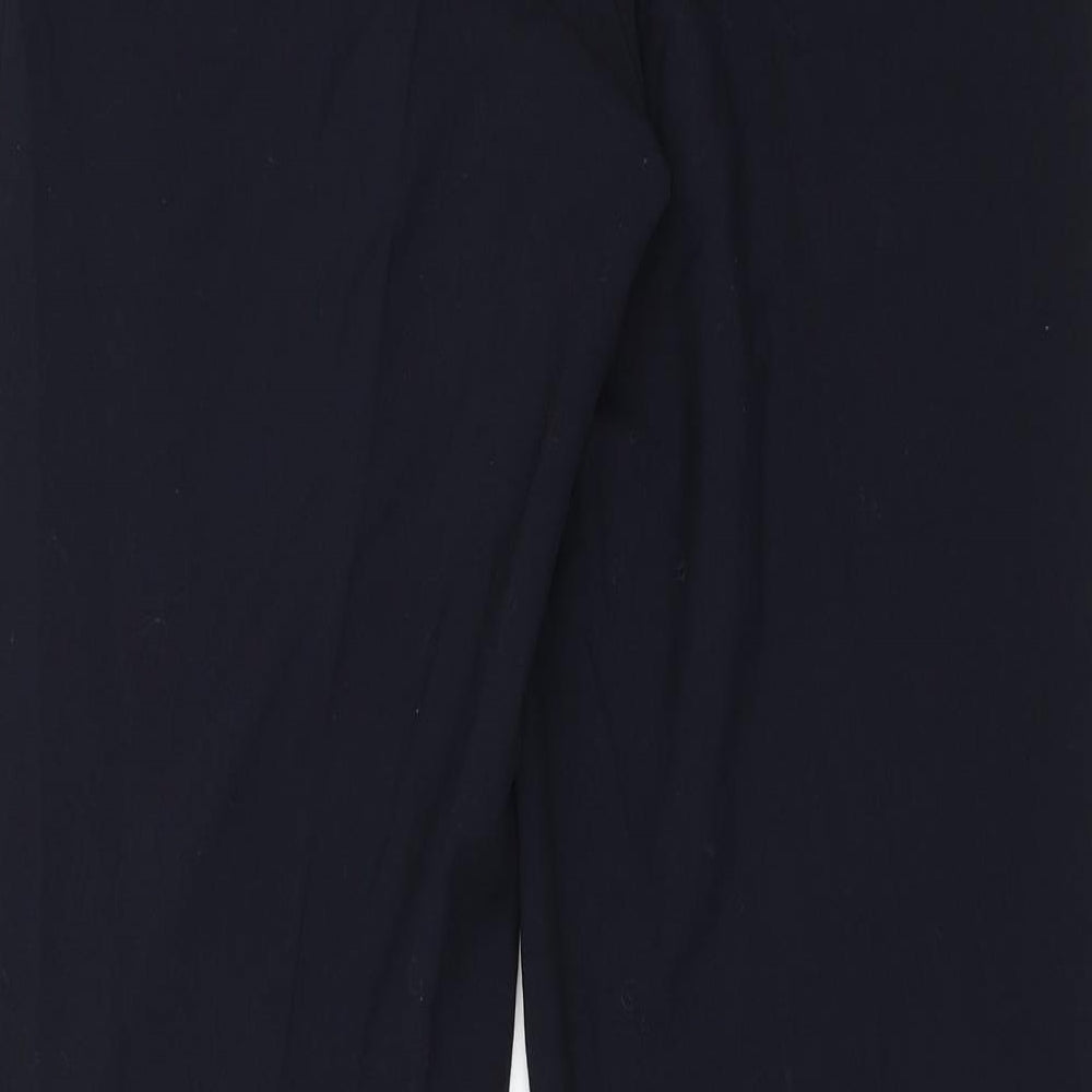 Marks & Spencer Womens Blue Dress Pants Trousers Size 10 L26 in