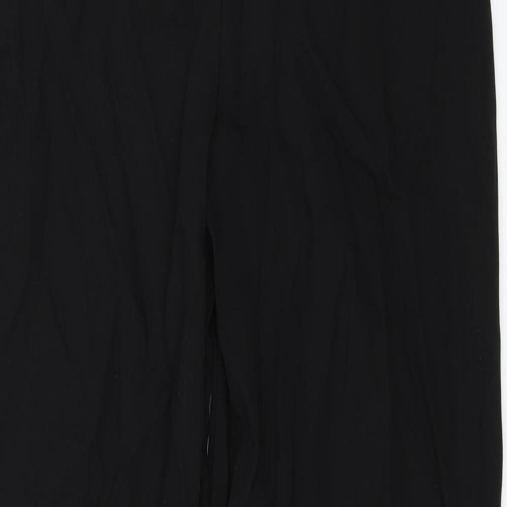 Marks & Spencer Womens Black Dress Pants Trousers Size 14 L25 in