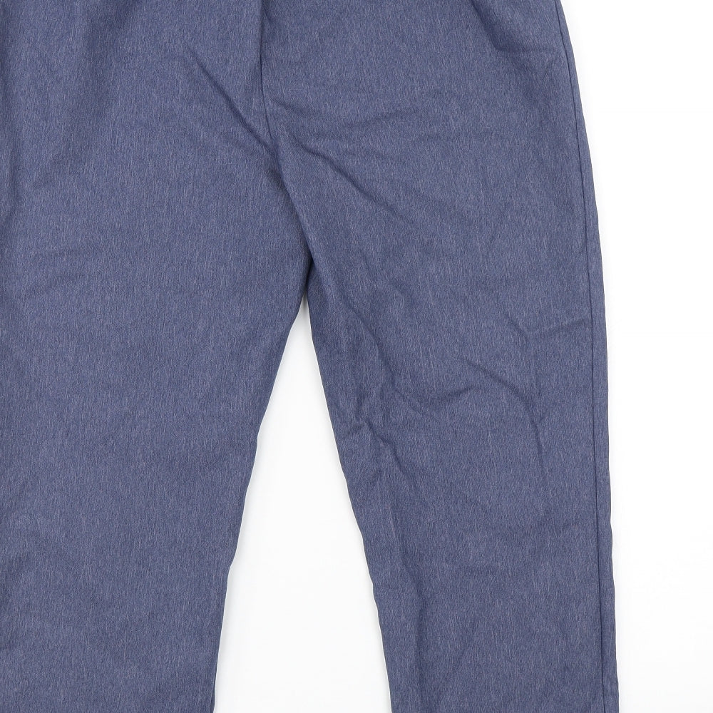 Berkertex Womens Blue Chino Trousers Size 14 L23 in