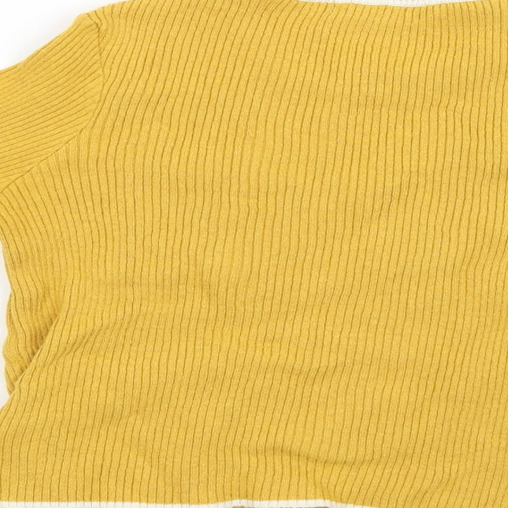 Cooperative Womens Yellow Pullover Jumper Size XS