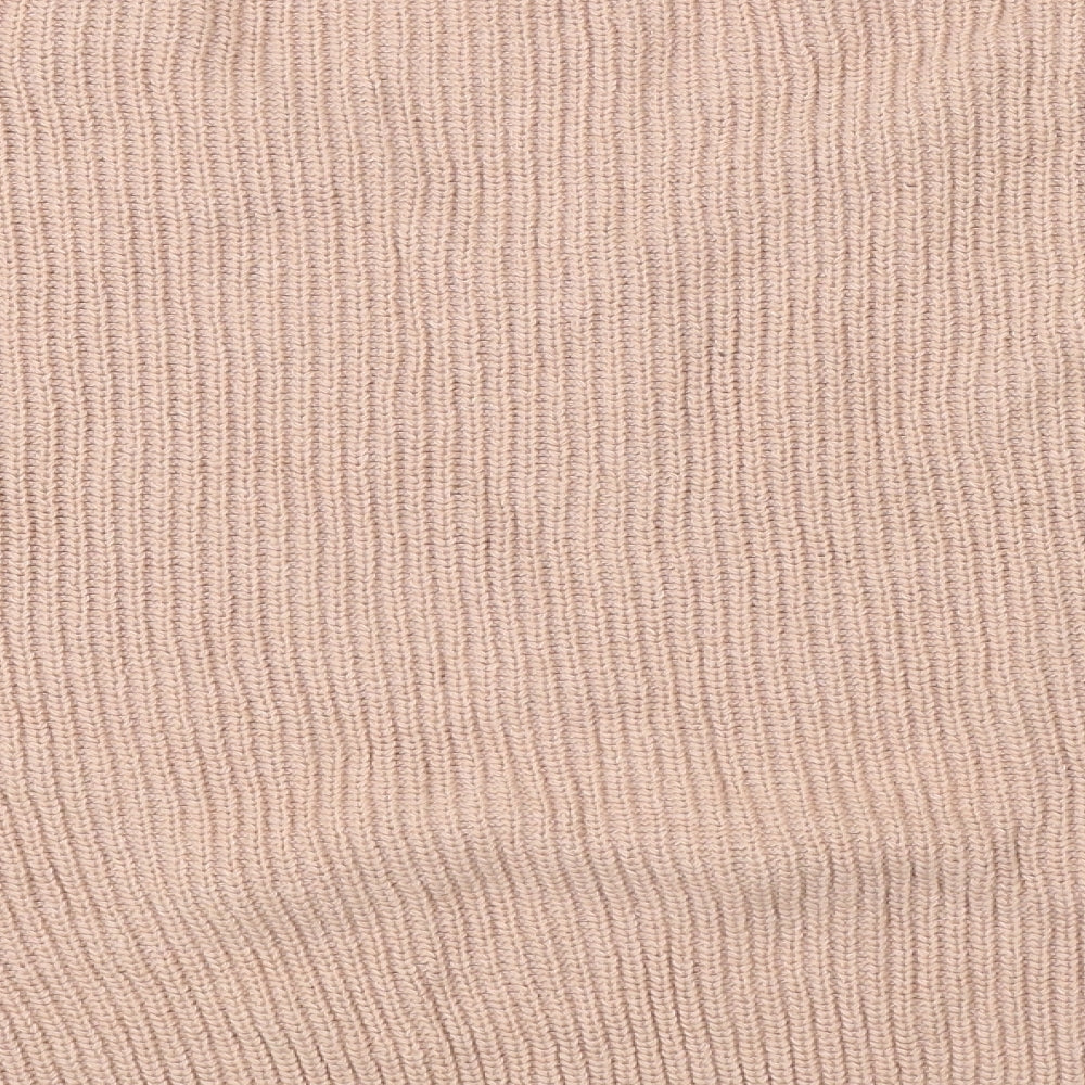 Boohoo Womens Pink Pullover Jumper Size M