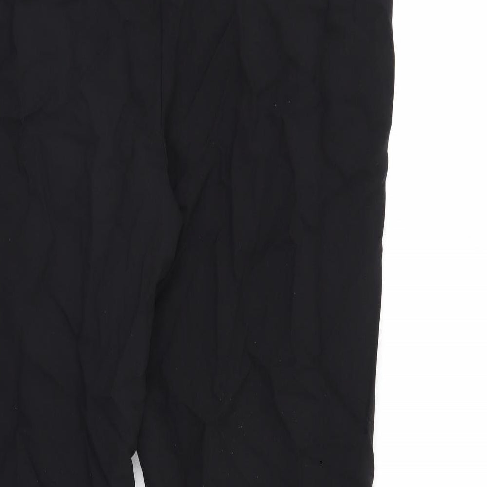 F&F Womens Black Trousers Size 12 L27 in