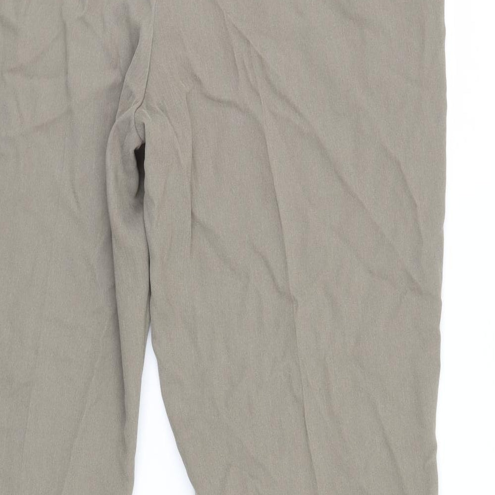 Habella Womens Ivory Trousers Size 20 L28 in
