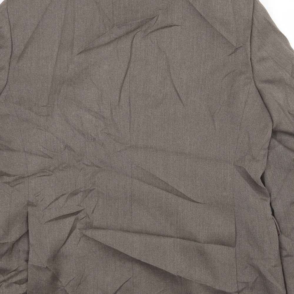 Mr Harry Mens Brown Jacket Blazer Size 44