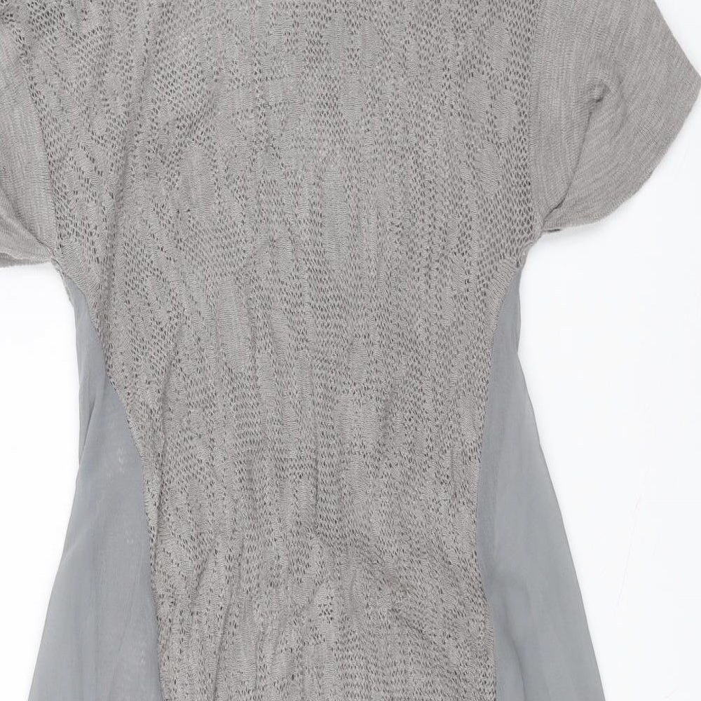 Preworn Womens Grey A-Line Size S