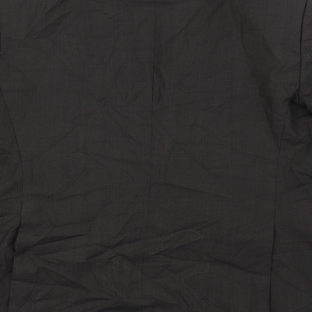 Marks & Spencer Mens Black Jacket Suit Jacket Size 42