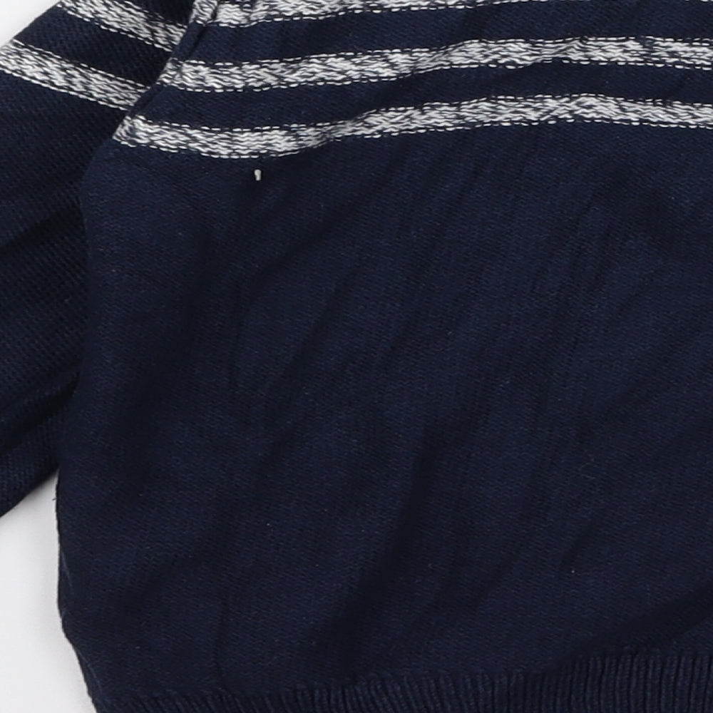 F&F Boys Blue Pullover Jumper Size 3 Years
