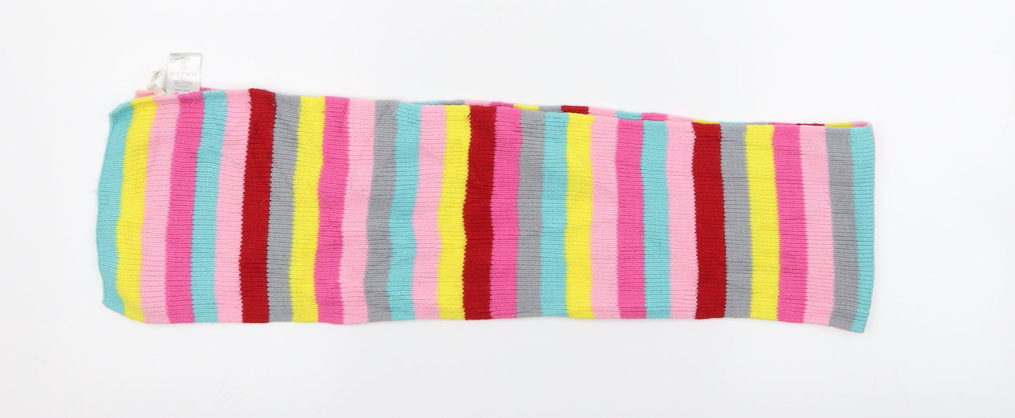 H&M Unisex Multicoloured Striped Scarf