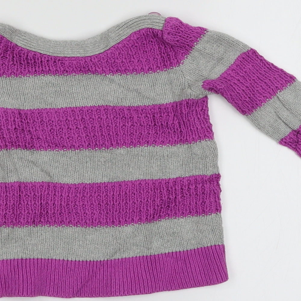 Gap Baby Multicoloured Striped Pullover Jumper Size 12-18 Months
