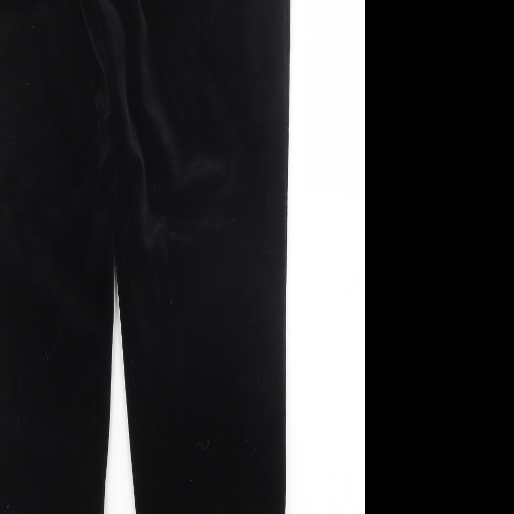 Diana Martin Womens Black Trousers Size 10 L27 in