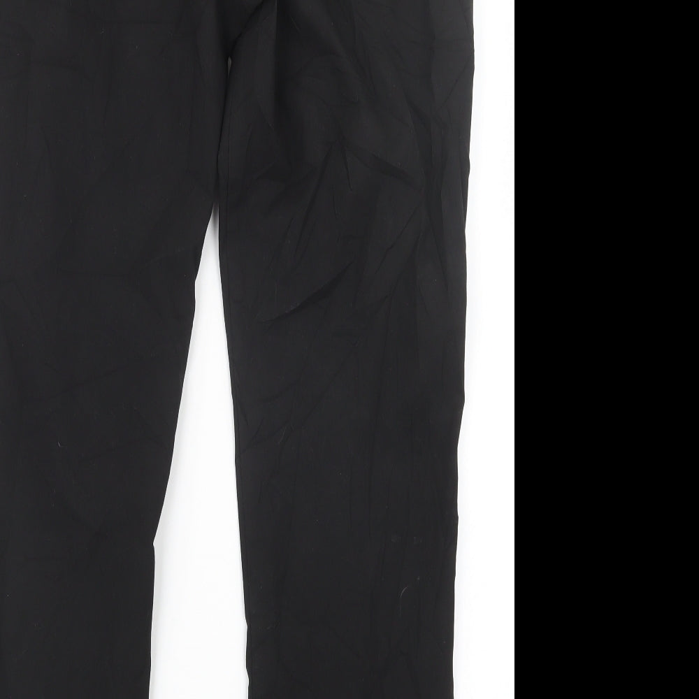 Incorporatewear Womens Black Trousers Size 14 L29 in