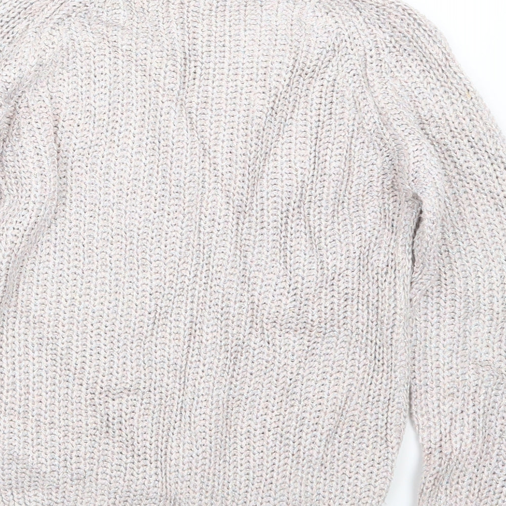 NEXT Girls Pink Pullover Jumper Size 8 Years
