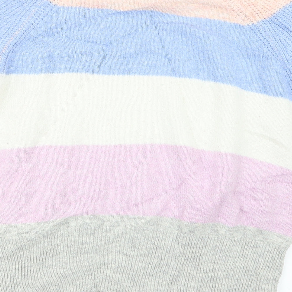 Marks & Spencer Womens Blue Knit Pullover Jumper Size XS