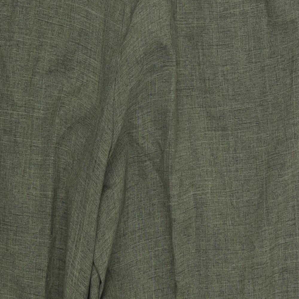 Essentials Womens Green Trousers Size 18 L26 in