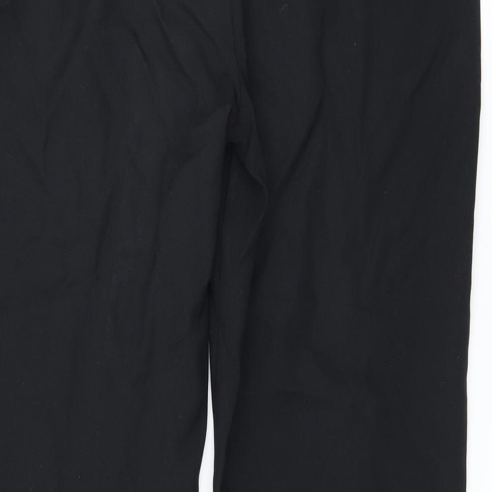 Inline Womens Black Trousers Size 10 L28 in