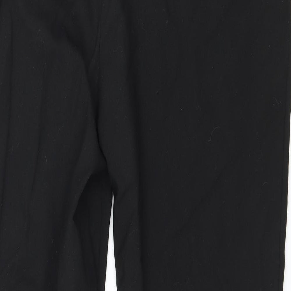 NEXT Womens Black Trousers Size 12 L26 in