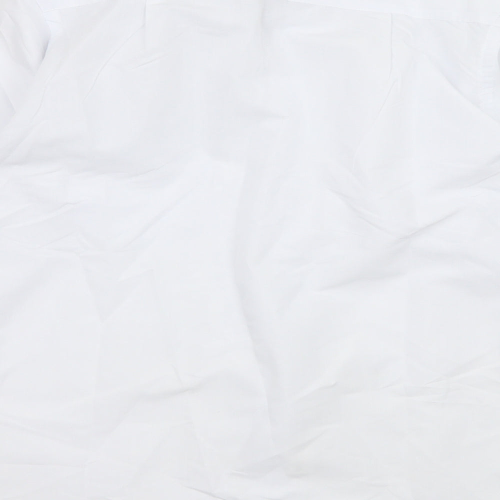 KCL London Girls White Basic Button-Up Size 11-12 Years