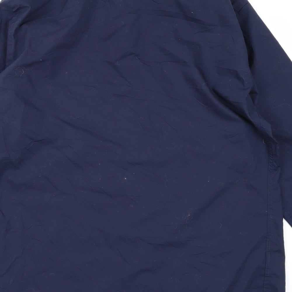 Autograph Mens Blue Button-Up Size 14.5
