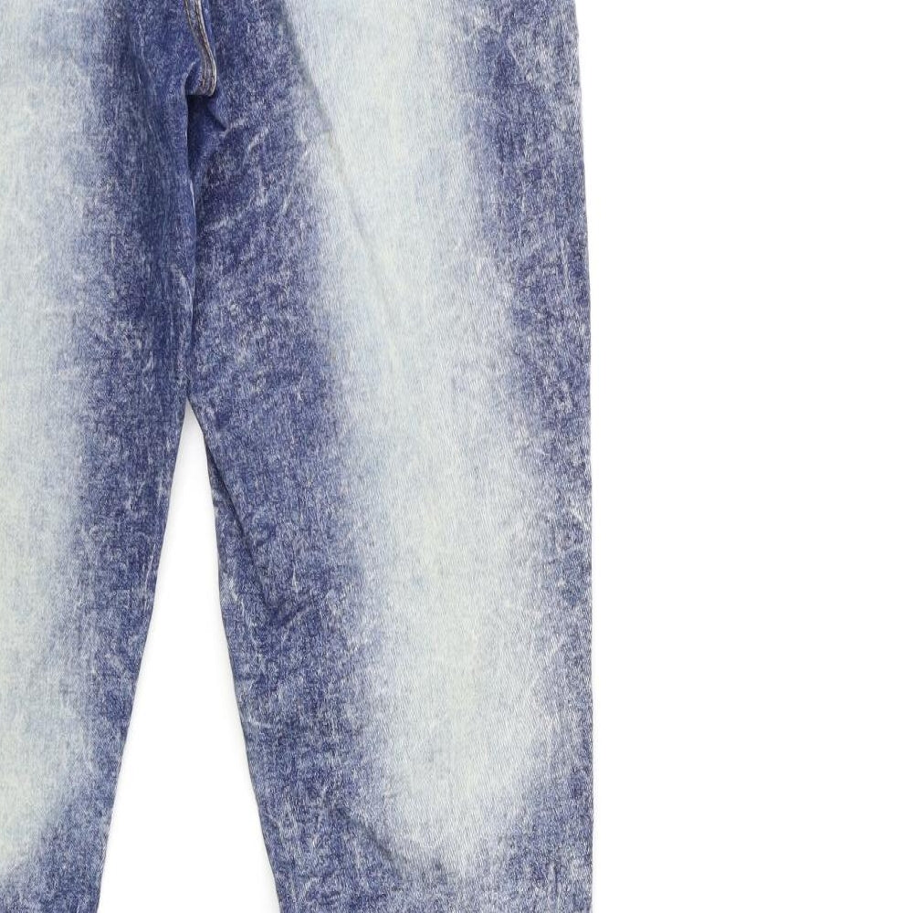 PARISIAN SIGNATURE Womens Blue Denim Skinny Jeans Size 10 L30 in