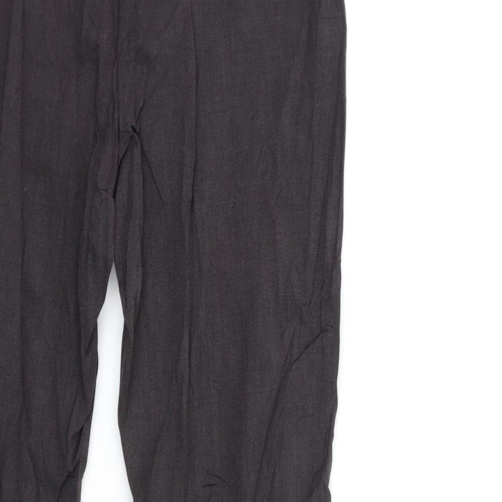 NEXT Womens Grey Trousers Size 10 L28 in