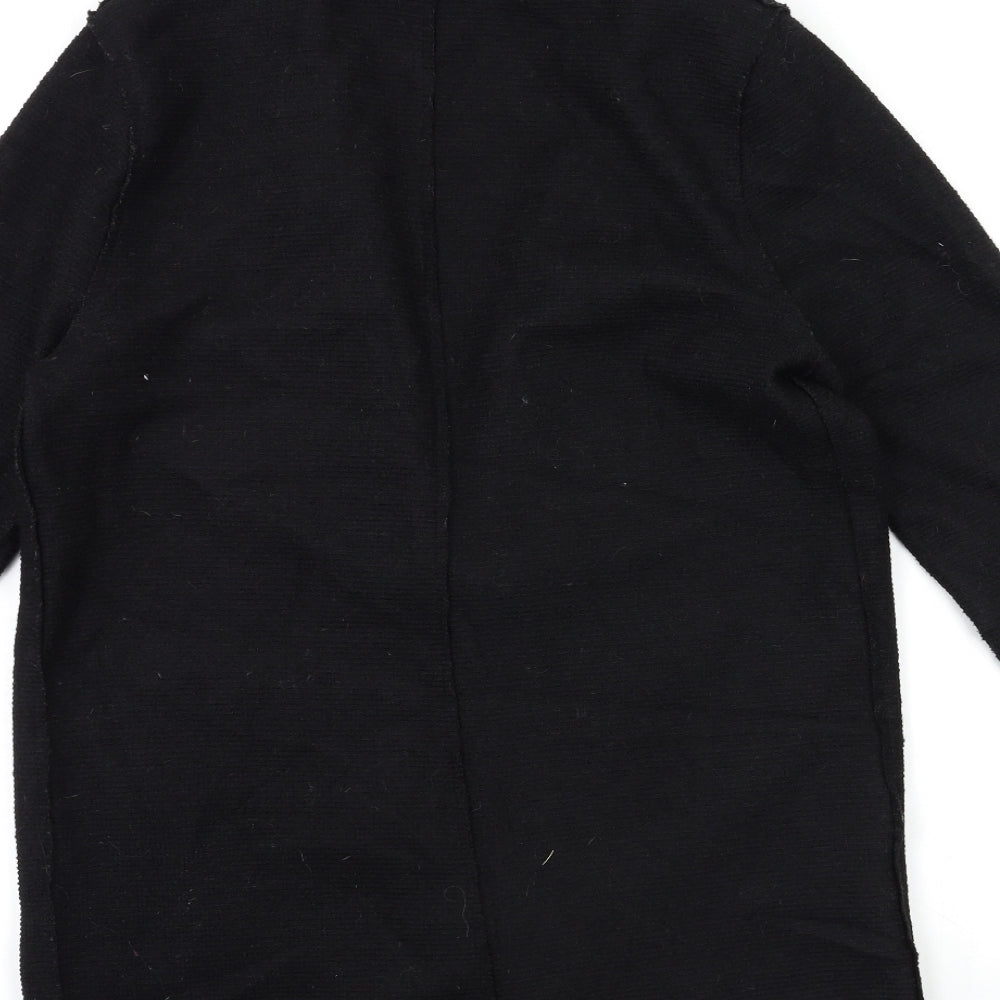 New Look Womens Black Jacket Coat Size 8