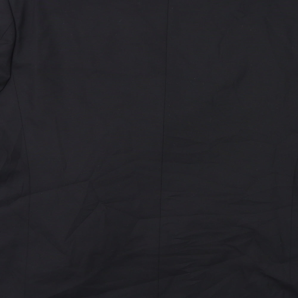 JAMES BERRY Mens Black Jacket Suit Jacket Size 44