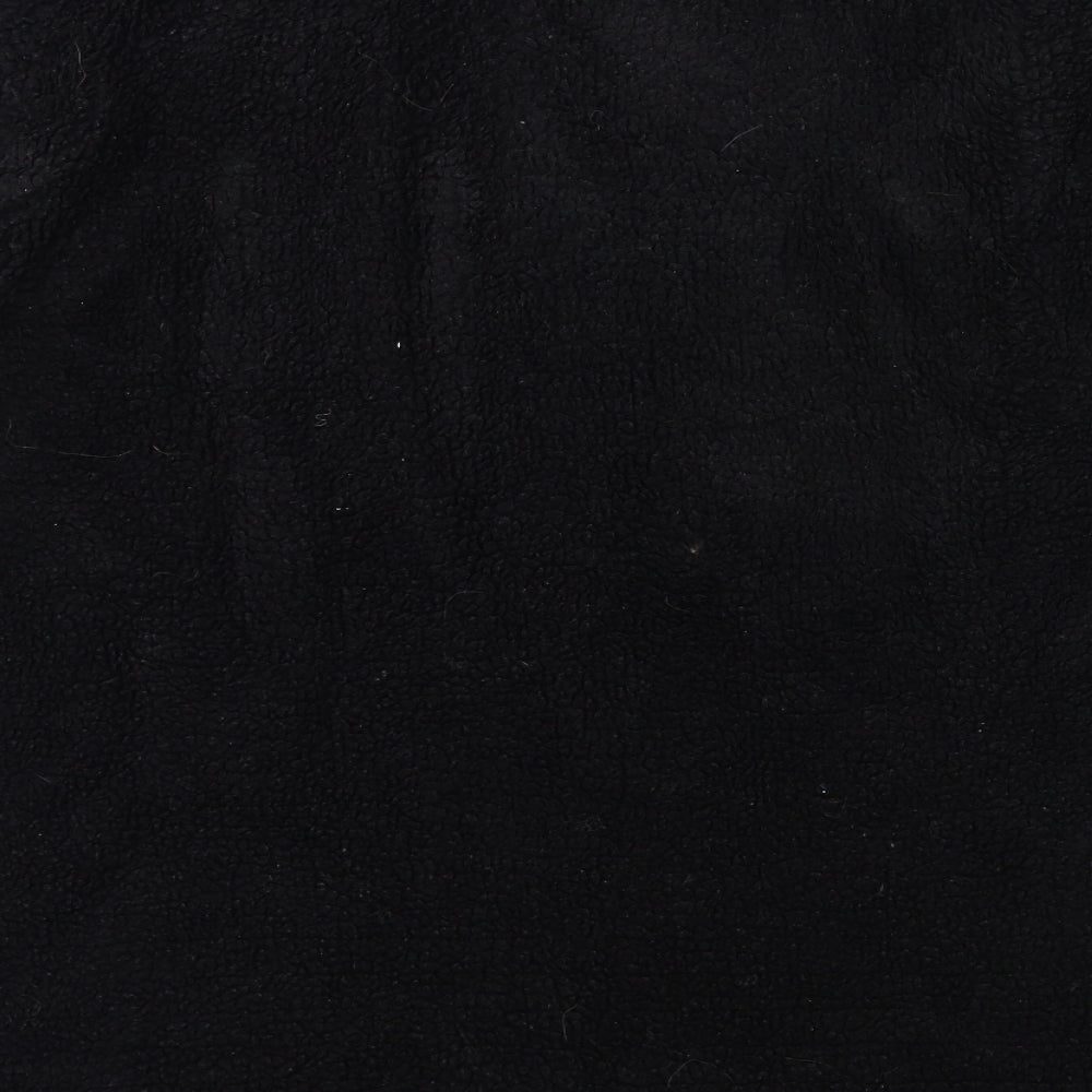 ASOS Womens Black Fleece Pullover Jumper Size L