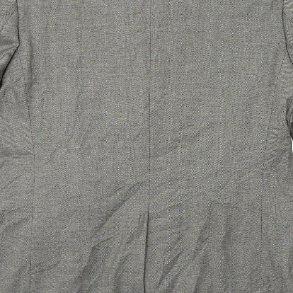 BHS Mens Grey Jacket Suit Jacket Size 42