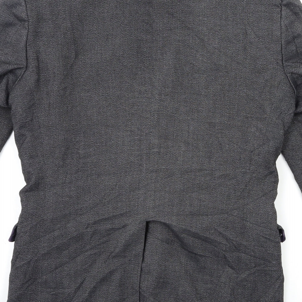 Greenwods Mens Grey Jacket Suit Jacket Size 34