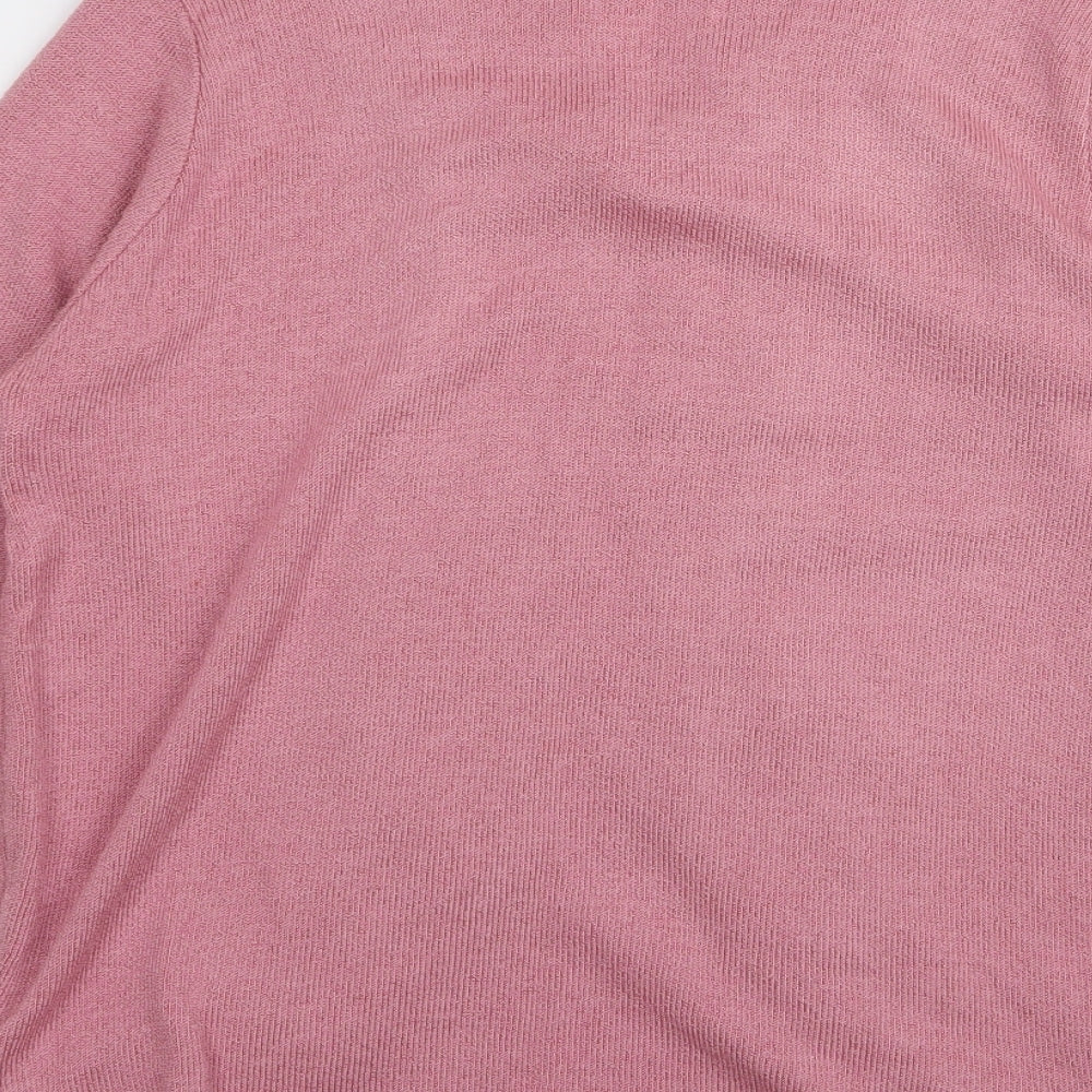 jouly Womens Pink Cardigan Jumper Size S - top/cardigan