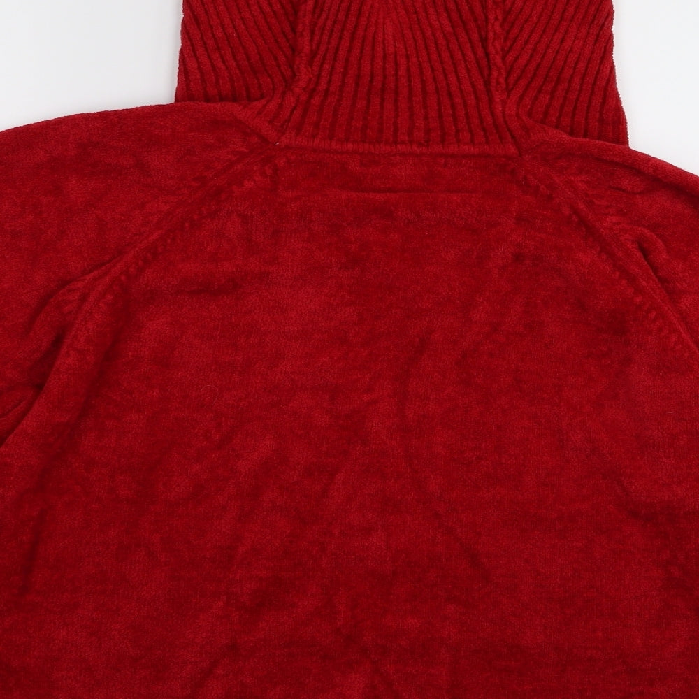 Klass Womens Red Pullover Jumper Size XL