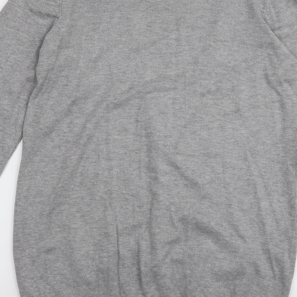 BHS Womens Grey Cardigan Jumper Size 10