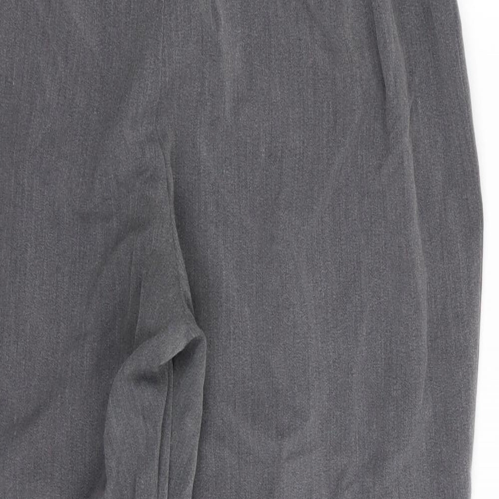 sarah hamilton Womens Grey Trousers Size 16 L25 in