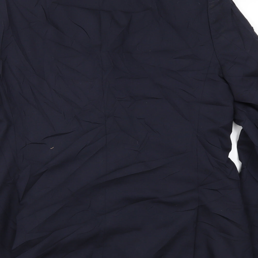 Tiger Mens Blue Jacket Blazer Size 42
