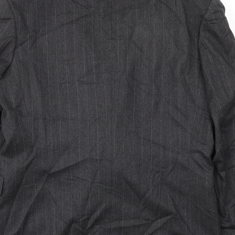 HUTTONS Mens Black Jacket Blazer Size 38