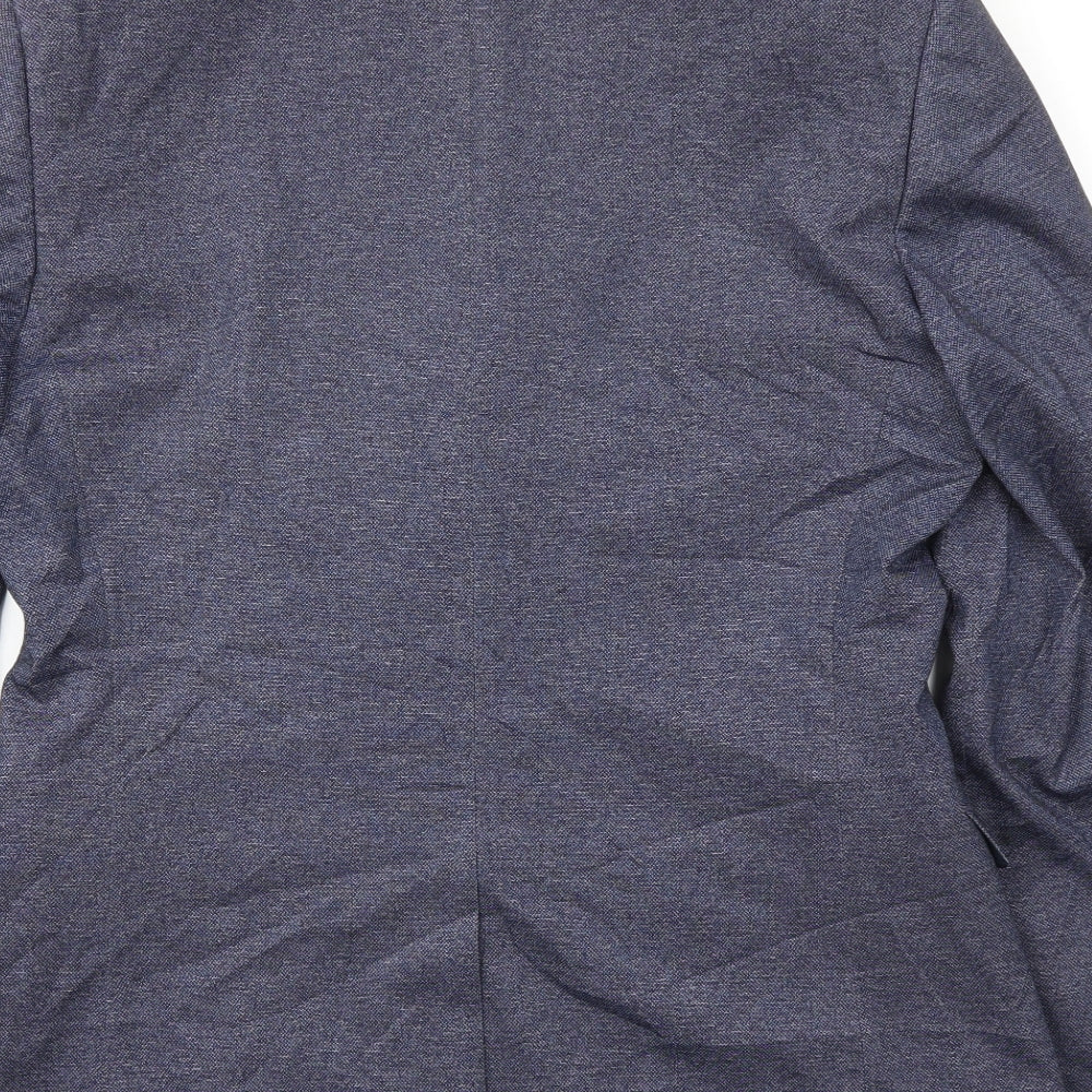 Topman Mens Blue Jacket Blazer Size 40