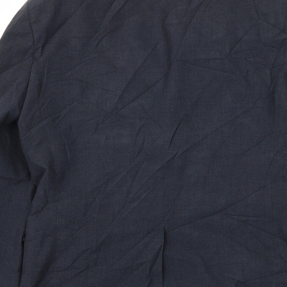 NEXT Mens Blue Paisley Jacket Blazer Size 40
