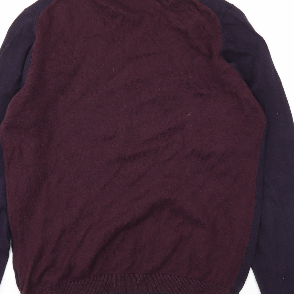 Marks & Spencer Mens Red Pullover Sweatshirt Size M