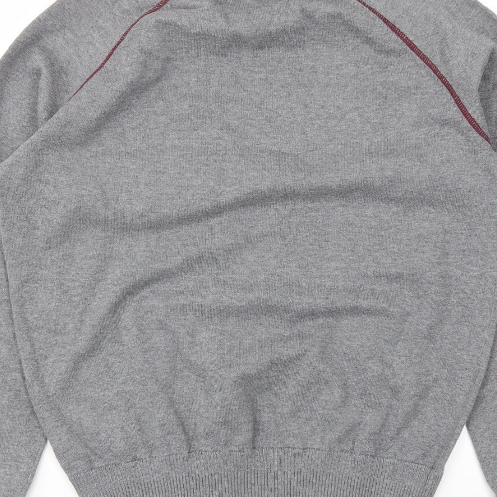 CORE Mens Grey Pullover Sweatshirt Size L