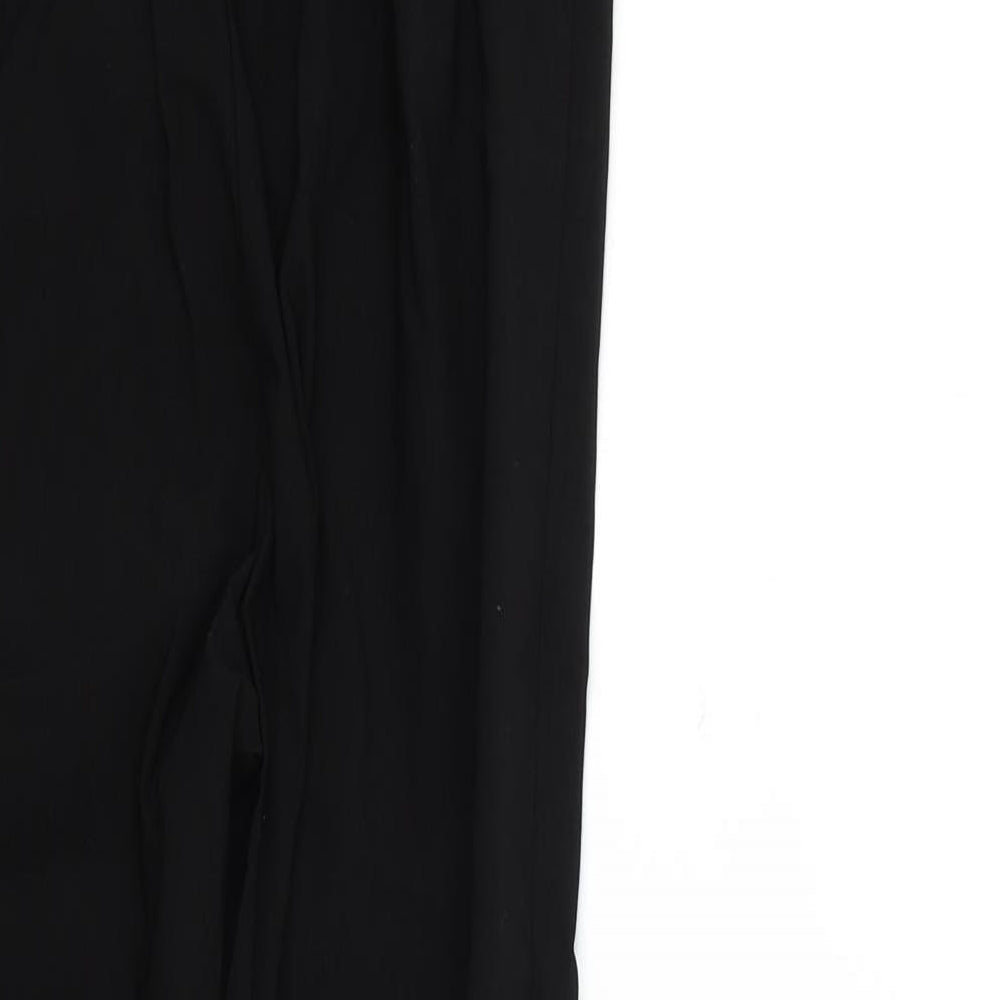 osos Womens Black Trousers Size 10 L26 in